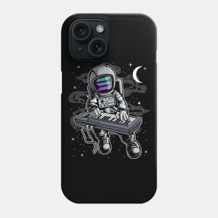 Astronaut Organ Solana SOL Coin To The Moon Crypto Token Cryptocurrency Blockchain Wallet Birthday Gift For Men Women Kids Phone Case