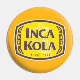 Inca Kola - logo - Est 1935 - Vintage design Pin