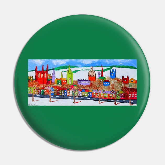 South Park, London Place Oxford Pin by Casimirasquirkyart