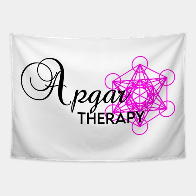 Apgar Therapy PINK & BLK Tapestry by Little Love Co.