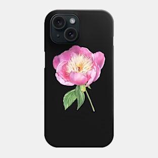 Pink Peony Phone Case