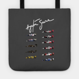 Ayrton Senna - All his F1 Cars - signed!˜ Tote