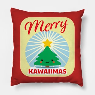 Kawaii Christmas Pillow