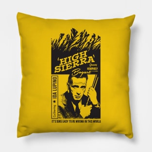 High Sierra Movie Poster Pillow