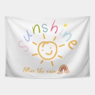 Sunshine - kids fashion - kids designs Tapestry