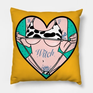 Witch Tattoo Pillow