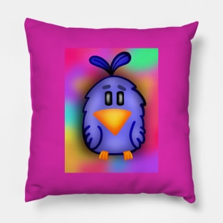 Blue Bird Pillow