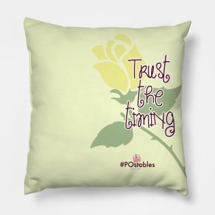 Trust the timing! Pillow