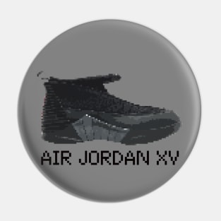 AJ XV - Pixelated art Pin