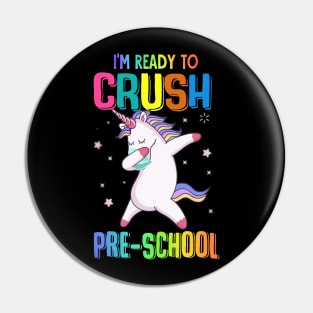 Tee - Unicorn I'm ready to crush Pre-School 2020 Pin