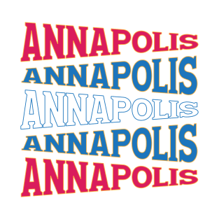 NATIONAL TEXT ART ANNAPOLIS T-Shirt