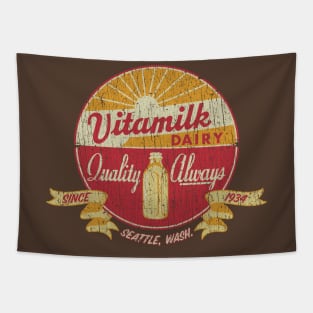 Vitamilk Dairy Seattle 1934 Tapestry