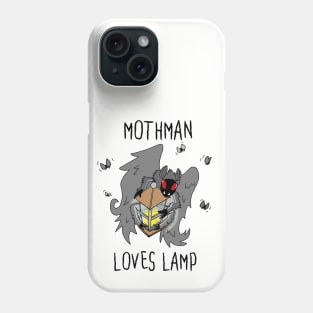 Mothman Loves Lamp Phone Case