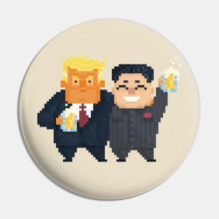 Trump & Kim BFFs Pin