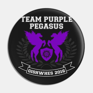 Team Purple Pegasus! Pin