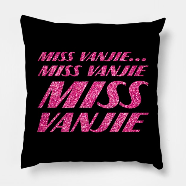 miss vanjie Pillow by Bertoni_Lee