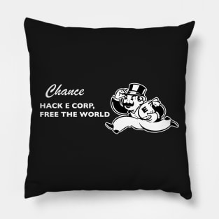 Hack E Corp, Save the World Pillow