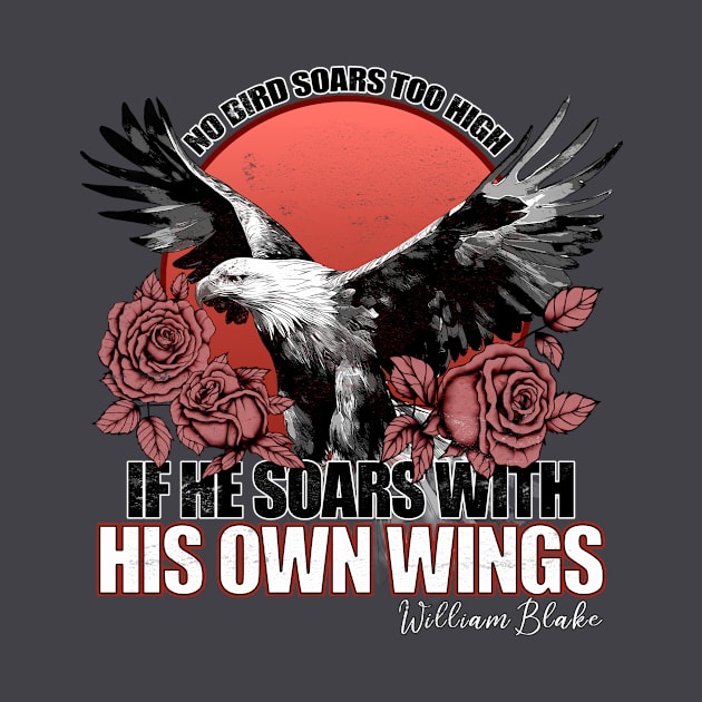 William Blake's flying quote design by PoeticTheory