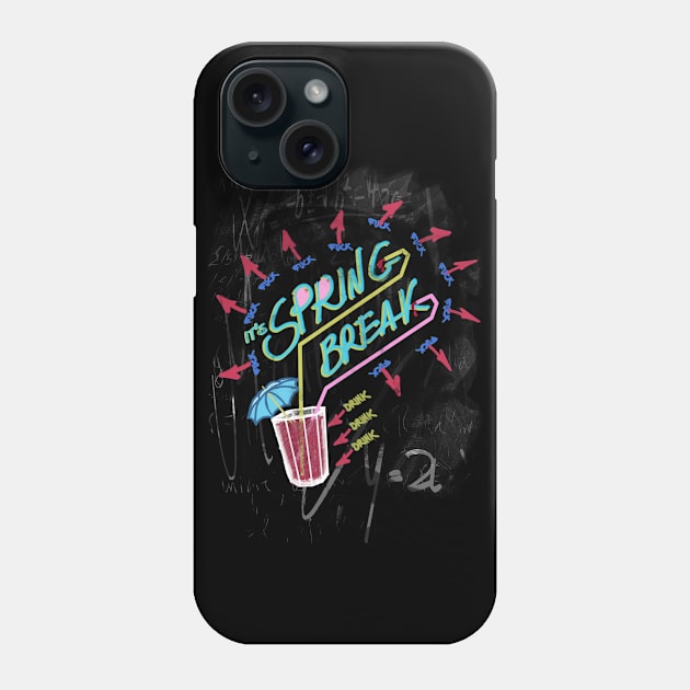 spring break theory Phone Case by filippob