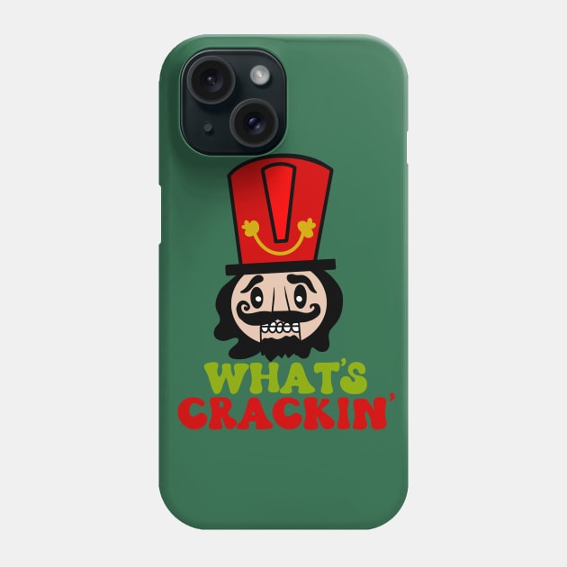 Nutcracker Christmas Cheering Phone Case by alcoshirts