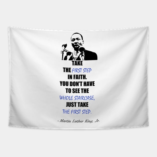 Martin Luther Knig sentence Tapestry by simonartist