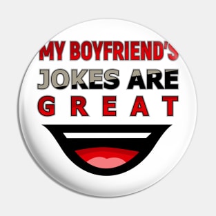 Funny Boyfriend Pin