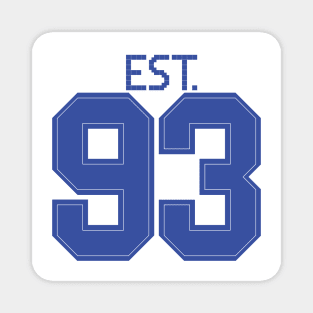 Est. 93 blue Magnet