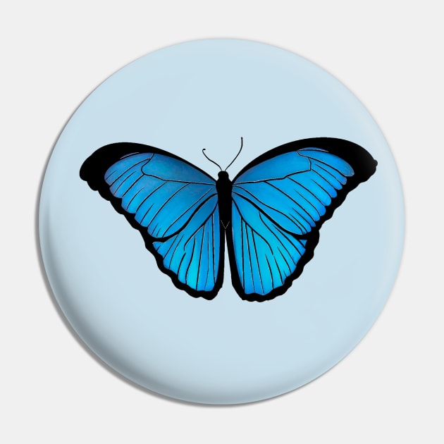 Mariposa azul aesthetic cottagecore  lepidopterología Pin by uchix