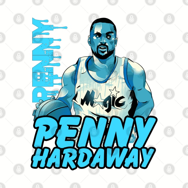 Penny Hardaway by Gvsarts