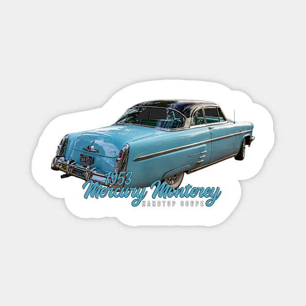 1953 Mercury Monterey Hardtop Coupe Magnet by Gestalt Imagery