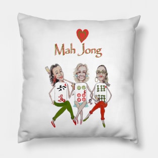 Mah Jong : Tripple Knitting Pillow