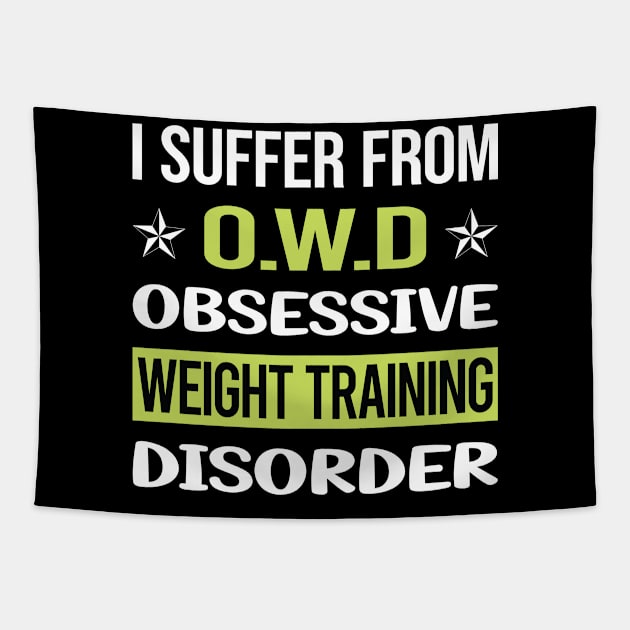 Obsessive Love Weight Training Tapestry by lainetexterbxe49