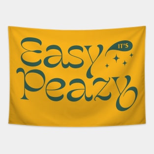Easy Peazy! (color version) Tapestry
