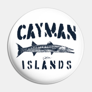 Cayman Islands Great Barracuda Pin