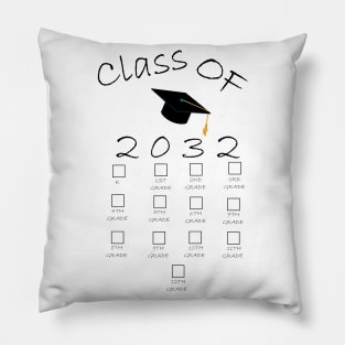 lass Of 2032 Shi, First Day Of School T-shirt, Pre-Kinder Shirt Teacher Pillow