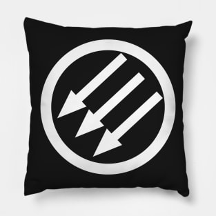 Iron Front anti-fascism symbol Pillow