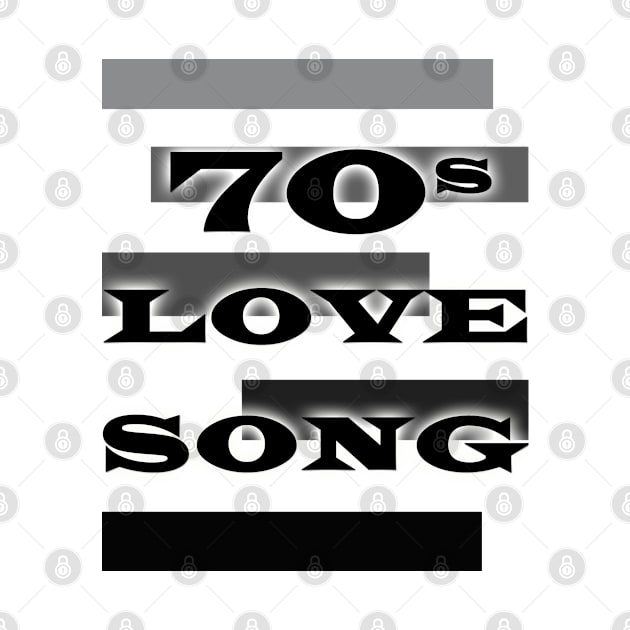 70 Love Song Shirt by FilmfyShop