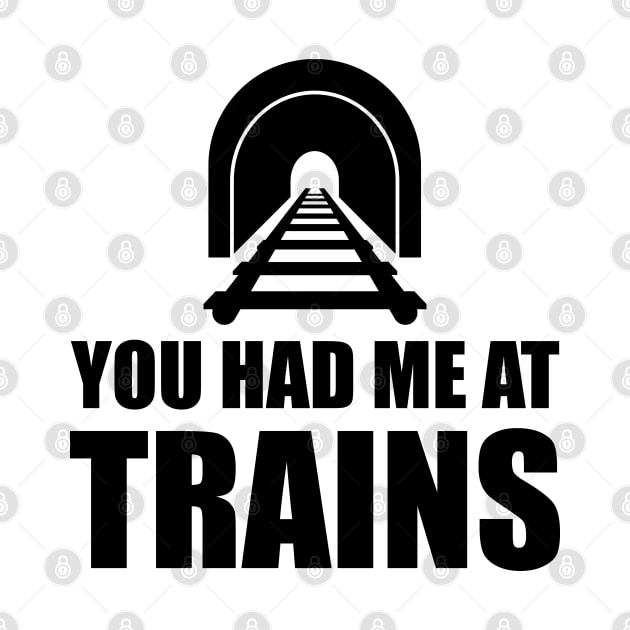 Train - You had me at trains by KC Happy Shop