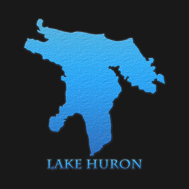 Lake Huron Great Lakes Outline by gorff