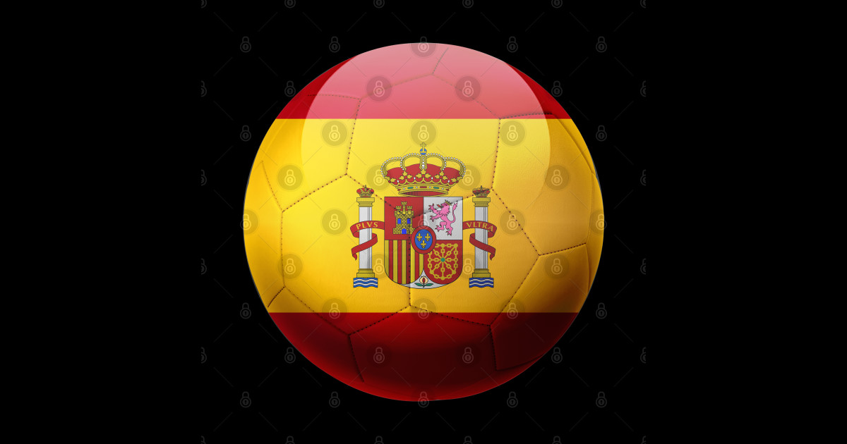Spain Soccer Ball Spanish Soccer Football Team Ball design