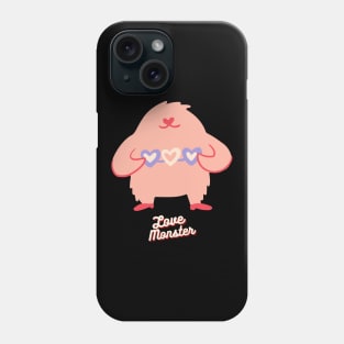 Love Monster Cute and Funny Valentine's Day Gift Phone Case