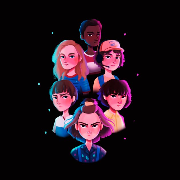 Stranger Things season 3 by Letrinha