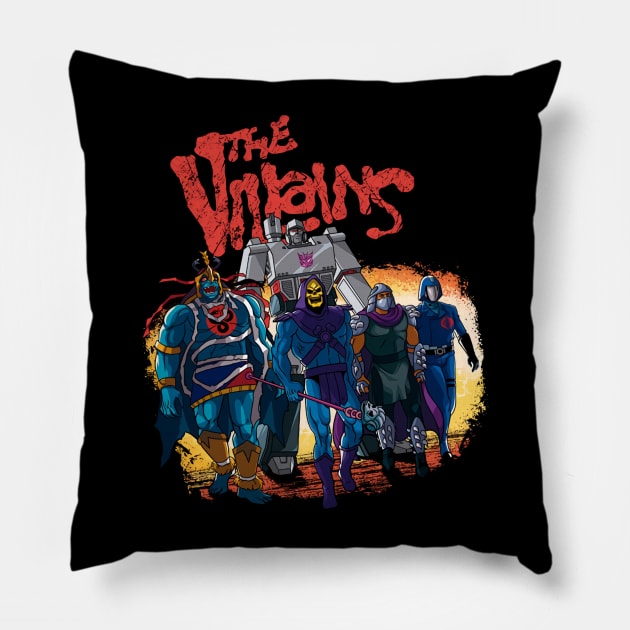 Villains Squad Pillow by The Jersey Rejects