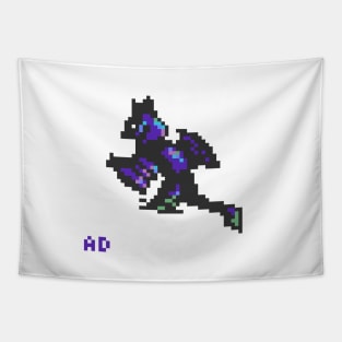 8-Bit Microraptor Tapestry