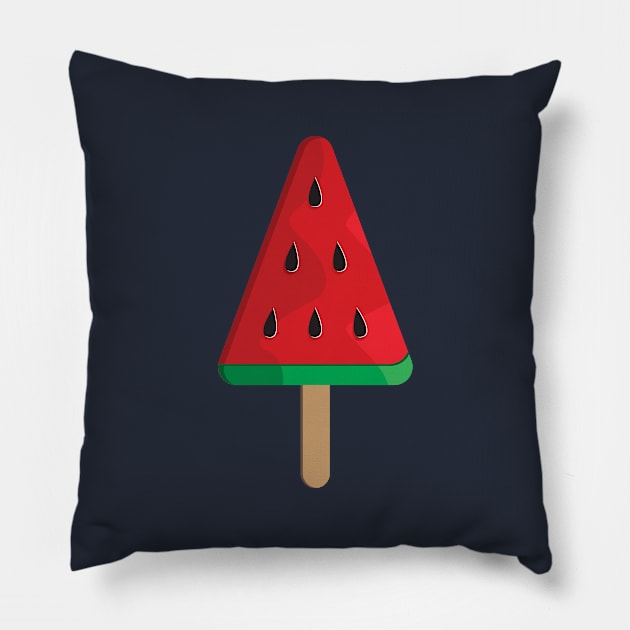 Watermelon Popsicle Pillow by MrWeissman