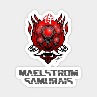 Maelstrom Samurais - Red Oni Magnet