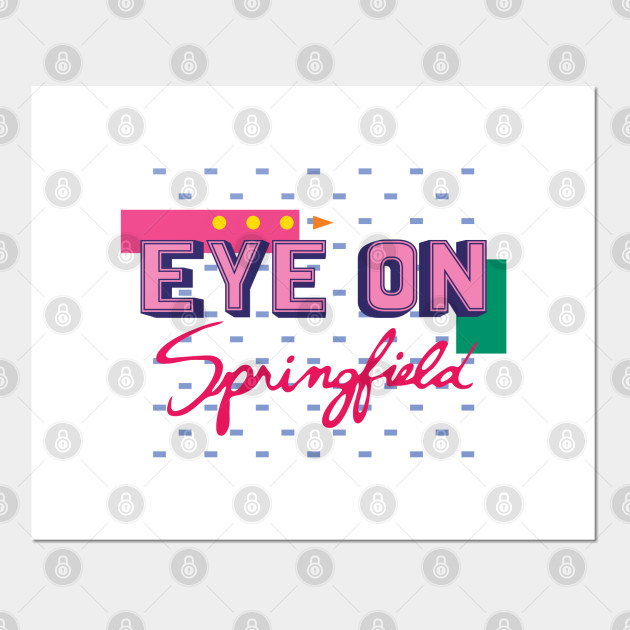 eye on springfield shirt