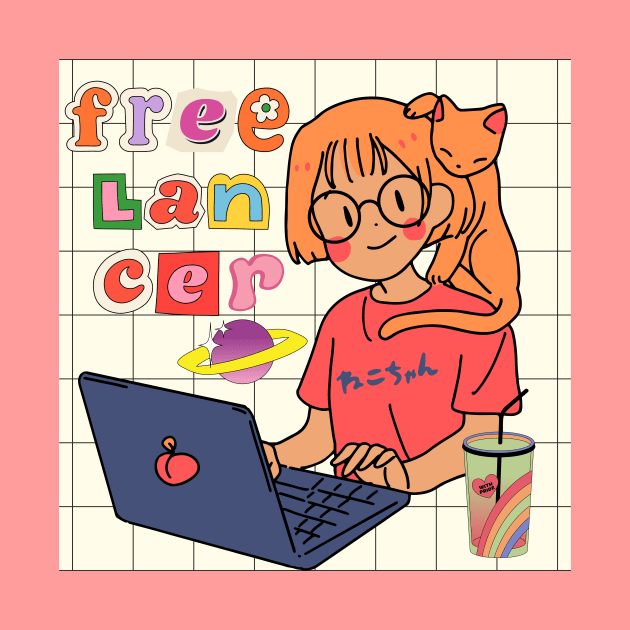 Cute Freelancer by LadyAga