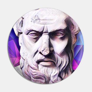 Herodotus pink Portrait | Herodotus Artwork 8 Pin