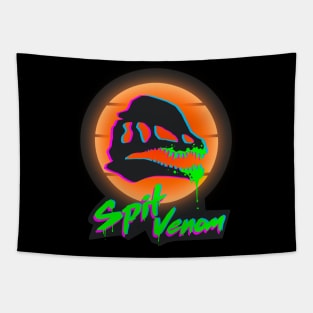 Dilophosaurus - Spit Venom Tapestry